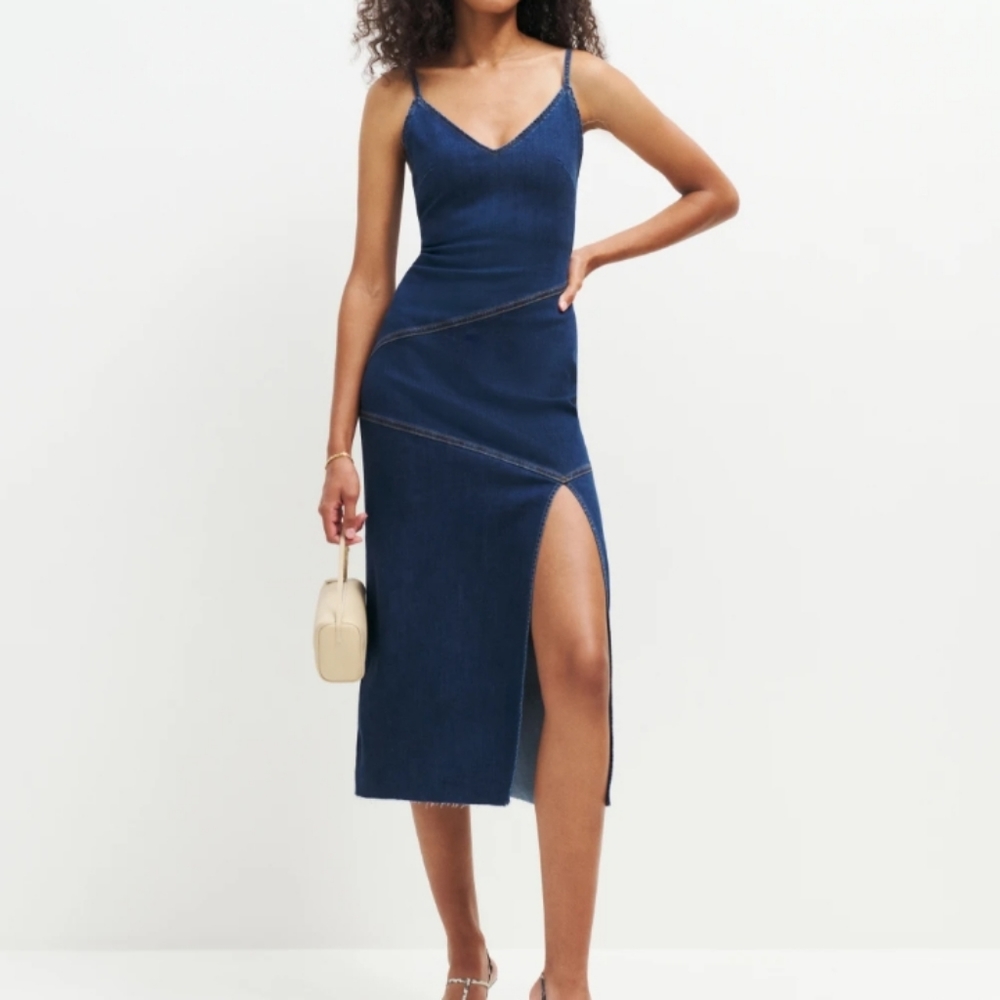 Reformation Denim Dress